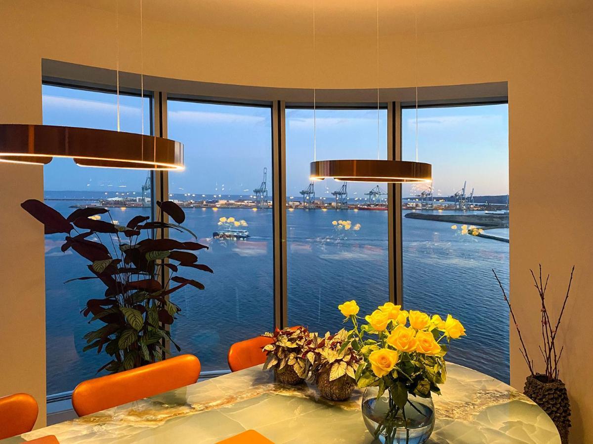 Amazing Sea View Apartment Århus المظهر الخارجي الصورة