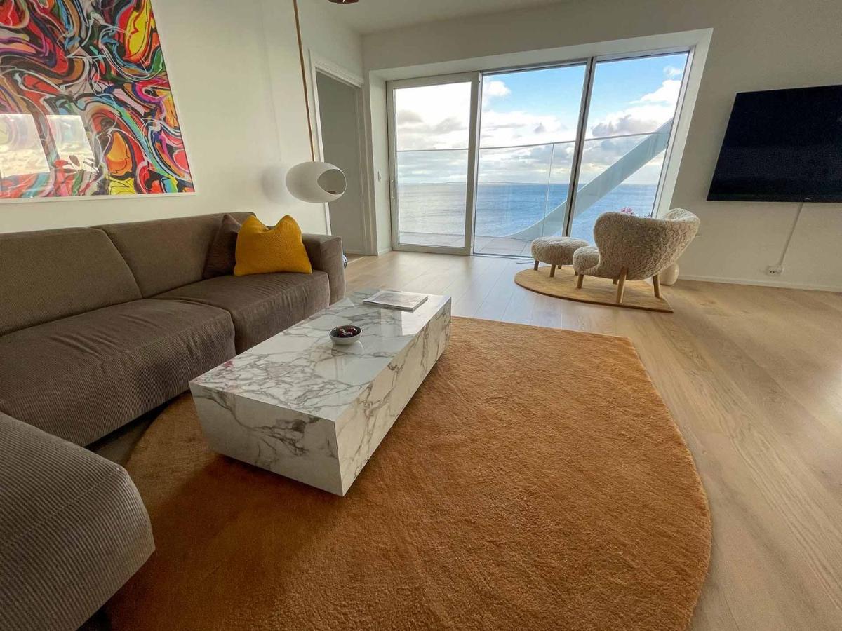 Amazing Sea View Apartment Århus المظهر الخارجي الصورة
