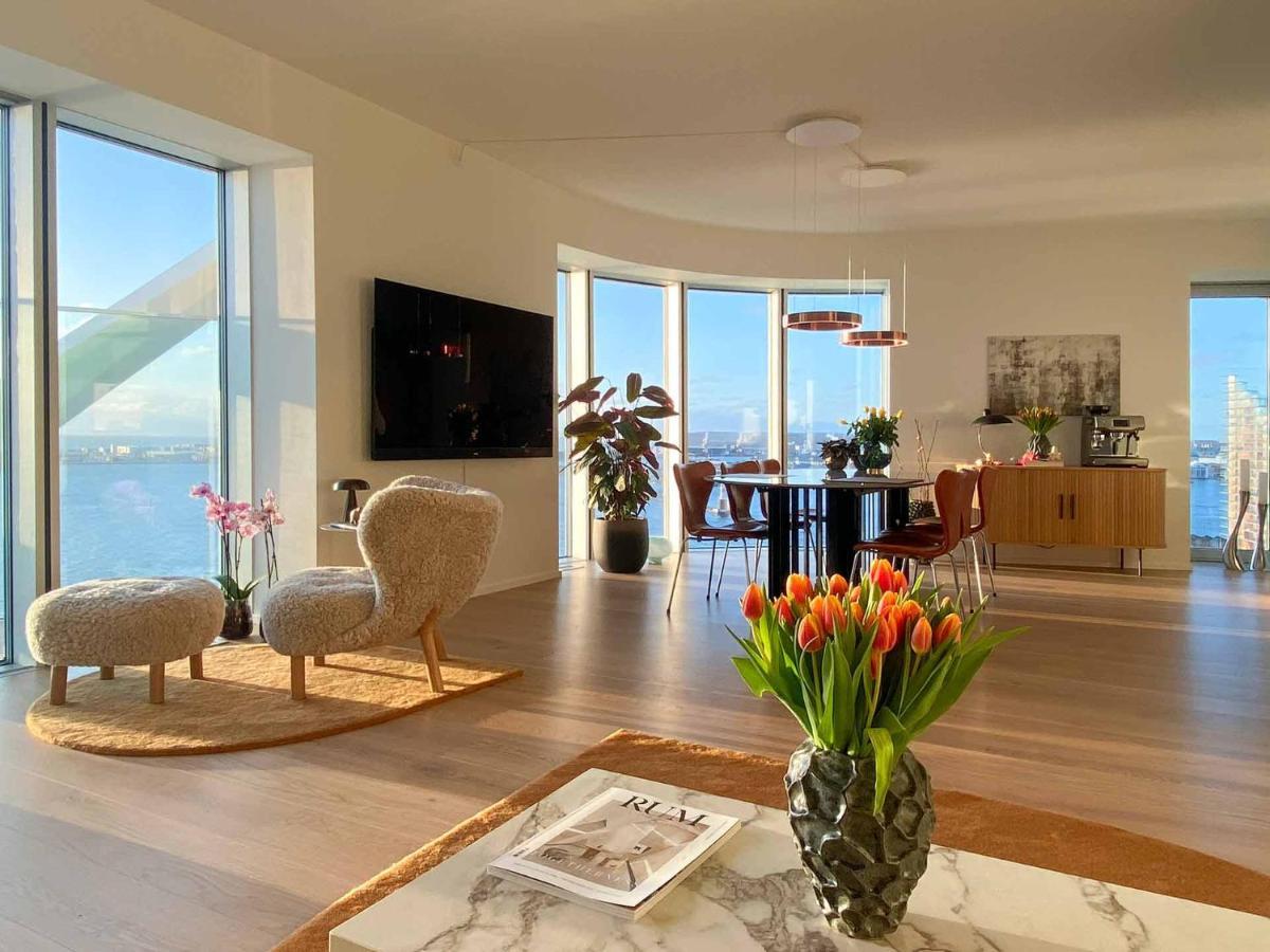 Amazing Sea View Apartment Århus المظهر الخارجي الصورة