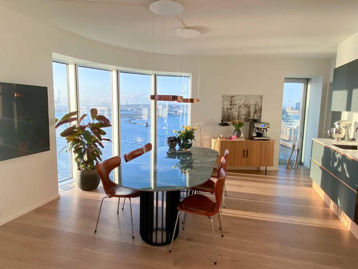 Amazing Sea View Apartment Århus المظهر الخارجي الصورة