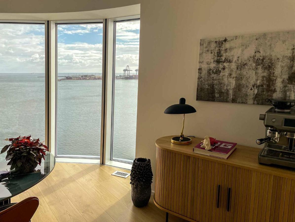 Amazing Sea View Apartment Århus المظهر الخارجي الصورة